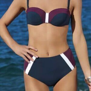 NWT Stunning and Elegant Two-piece swimsuit Bikini Set from Opera Med